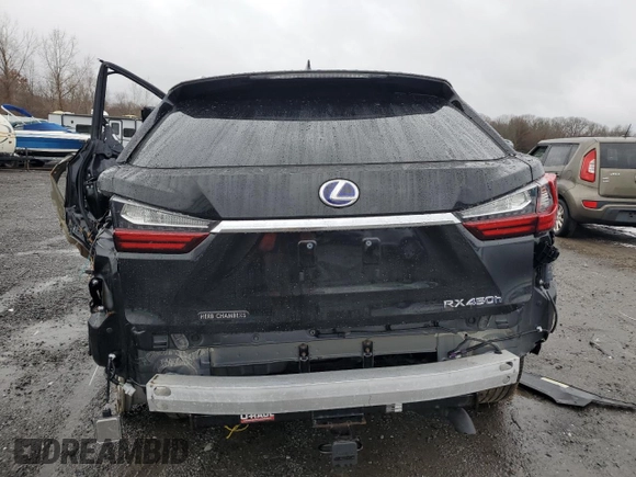 2018 Lexus RX with VIN 2T2BGMCA6JC021194, listed as a Copart auction lot 83850414 with 59,344 mi miles and Non Repairable. Bid and sale history available at carsss.com. Image 6.