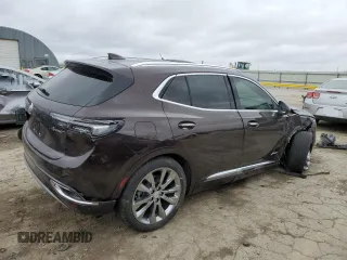 2021 Buick Envision Avenir with VIN LRBFZSR49MD132043, listed as a Copart auction lot 49813925 with 46,142 mi miles and Salvage Title. Bid and sale history available at carsss.com. Image 3.