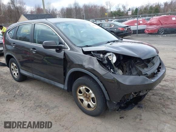 2014 Honda CR-V LX with VIN 2HKRM4H33EH661582, listed as a IAAI auction lot 42002466 with 191,073 mi miles. Bid and sale history available at carsss.com. Image 1.
