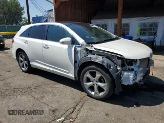 2013 Toyota Venza LE with VIN 4T3BK3BB0DU077942, listed as a Copart auction lot 59516255 with 130,989 mi miles and Salvage title. Bid and sale history available at DreamBid. Image 4.