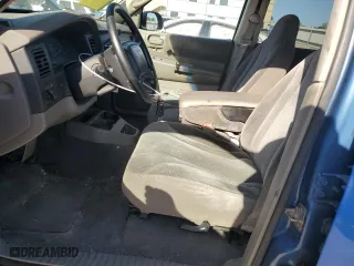 2002 Dodge Dakota SLT with VIN 1B7HL48N32S693817, listed as a Copart auction lot 52126605 with 238,782 mi miles and Salvage Title. Bid and sale history available at carsss.com. Image 7.
