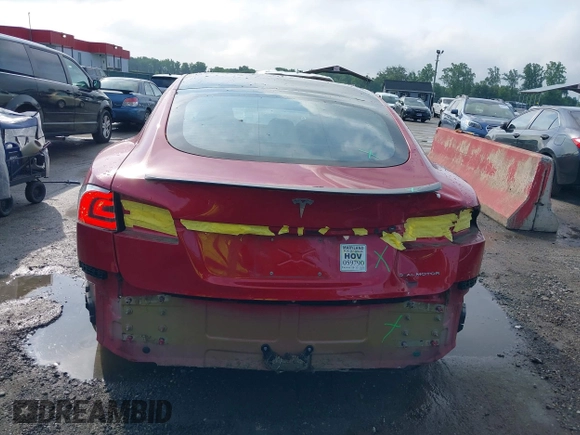 2020 Tesla Model S Long Range with VIN 5YJSA1E25LF396213, listed as a IAAI auction lot 42383231 with 73,125 mi miles and . Bid and sale history available at DreamBid. Image 16.