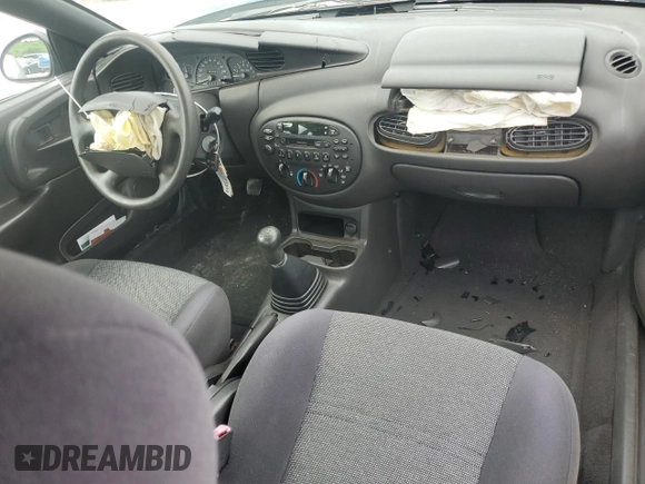 2001 Ford Escort ZX2 with VIN 3FAFP11371R157858, listed as a Copart auction lot 69687724 with 97,833 mi miles and Salvage Title. Bid and sale history available at carsss.com. Image 8.