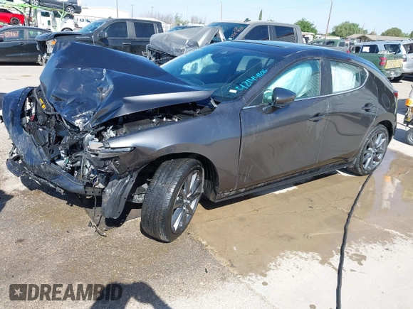 2023 Mazda 3 S Preferred with VIN JM1BPALM6P1610353, listed as a IAAI auction lot 42144106 with 55,131 mi miles and . Bid and sale history available at DreamBid. Image 2.