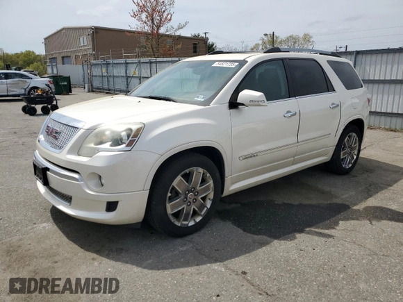 2011 GMC Acadia Denali with VIN 1GKKVTED6BJ342738, listed as a Copart auction lot 54821735 with 148,284 mi miles and Clean Title. Bid and sale history available at carsss.com. Image 1.
