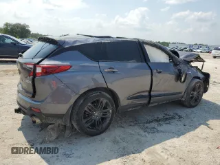 2020 Acura RDX w/A-Spec Pkg with VIN 5J8TC1H68LL016907, listed as a Copart auction lot 66088804 with 0 mi miles and Non Repairable. Bid and sale history available at carsss.com. Image 3.