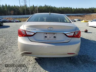 2011 Hyundai Sonata SE with VIN 5NPEC4ACXBH256990, listed as a Copart auction lot 49711785 with 99,074 mi miles and Salvage Title. Bid and sale history available at carsss.com. Image 6.