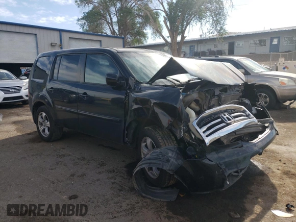 2013 Honda Pilot EX-L with VIN 5FNYF4H5XDB011507, listed as a Copart auction lot 57423495 with 279,435 mi miles and Salvage title. Bid and sale history available at DreamBid. Image 4.