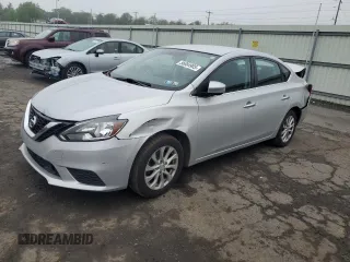 2018 Nissan Sentra SV z VIN 3N1AB7AP9JL661911, wystawiony jako Copart lot #56884985 z przebiegiem 43 129 mil mil oraz Szkoda całkowita • Salvage title. Historia ofert i sprzedaży dostępna na DreamBid. Obrazek 1.