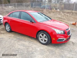 2015 Chevrolet Cruze LT with VIN 1G1PC5SB4F7160120, listed as a IAAI auction lot 41597895 with 79,360 mi miles. Bid and sale history available at carsss.com. Image 1.