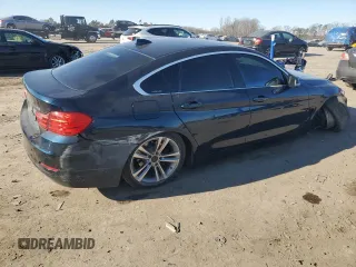 2016 BMW 4 Series 428i with VIN WBA4A9C53GG506074, listed as a Copart auction lot 43092065 with 73,650 mi miles and Salvage Title. Bid and sale history available at carsss.com. Image 3.