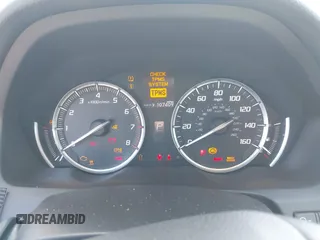 2015 Acura TLX V6 with VIN 19UUB2F32FA025334, listed as a IAAI auction lot 42099075 with 107,409 mi miles. Bid and sale history available at carsss.com. Image 7.