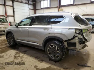 2022 Hyundai Santa Fe Hybrid Limited with VIN KM8S5DA17NU057607, listed as a Copart auction lot 41677575 with 19,111 mi miles and Salvage Title. Bid and sale history available at carsss.com. Image 2.