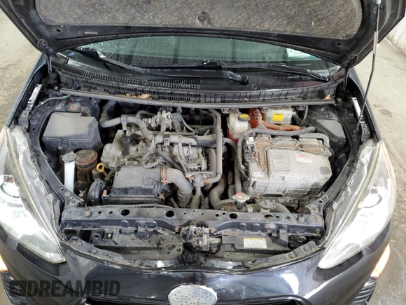 2016 Toyota Prius One with VIN JTDKDTB39G1122124, listed as a Copart auction lot 53061095 with 128,947 mi miles and Clean Title. Bid and sale history available at DreamBid. Image 12.