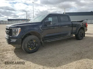 2022 Ford F-150 XL with VIN 1FTFW1E52NKE31356, listed as a Copart auction lot 56332355 with 161,754 mi miles and Salvage Title. Bid and sale history available at DreamBid. Image 1.