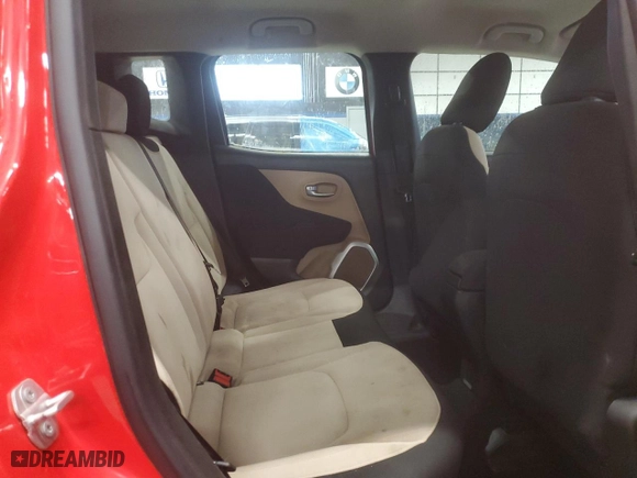 2015 Jeep Renegade Sport with VIN ZACCJBAH6FPC21115, listed as a Copart auction lot 51805115 with 115,093 mi miles and Clean Title. Bid and sale history available at carsss.com. Image 10.