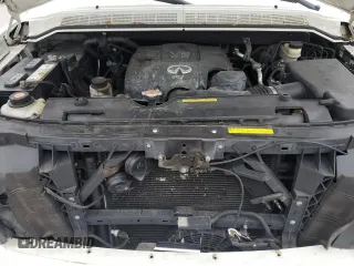 2008 Infiniti QX56 with VIN 5N3AA08C88N911596, listed as a Copart auction lot 81127204 with 82,758 mi miles and Salvage Title. Bid and sale history available at carsss.com. Image 12.
