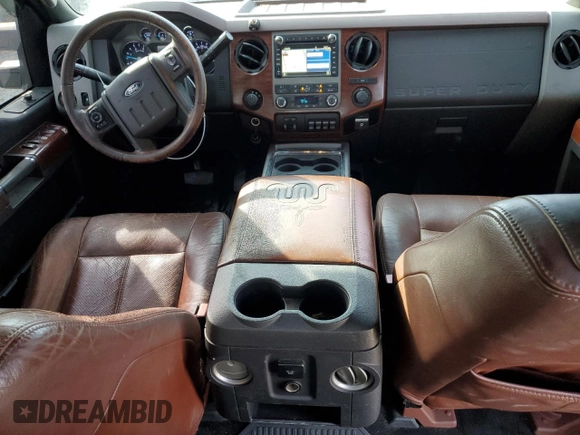 2012 Ford F-350 XL with VIN 1FT8W3DT0CEB00047, listed as a Copart auction lot 43234785 with 284,907 mi miles and Clean Title. Bid and sale history available at DreamBid. Image 8.