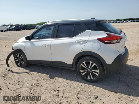 2018 Nissan Kicks SV with VIN 3N1CP5CU5JL502935, listed as a Copart auction lot 56126525 with 49,519 mi miles and Salvage title. Bid and sale history available at DreamBid. Image 2.
