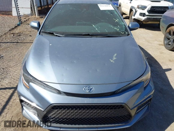 2021 Toyota Corolla SE with VIN JTDS4MCE4MJ060004, listed as a IAAI auction lot 41678974 with 49,424 mi miles and . Bid and sale history available at DreamBid. Image 12.