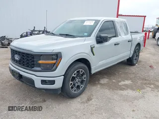 2024 Ford F-150 STX with VIN 1FTEW2KP3RFA29075, listed as a IAAI auction lot 41724330 with Not Provided miles and . Bid and sale history available at carsss.com. Image 17.