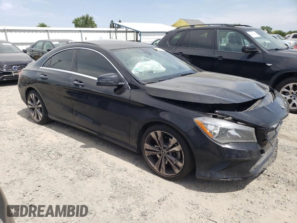 2019 Mercedes-Benz CLA 250 with VIN WDDSJ4EB2KN739180, listed as a Copart auction lot 52827555 with 76,832 mi miles and Salvage title. Bid and sale history available at DreamBid. Image 4.