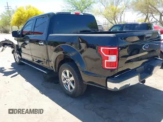 2018 Ford F-150 XL with VIN 1FTEW1C50JKF28600, listed as a IAAI auction lot 42081191 with 105,636 mi miles and . Bid and sale history available at DreamBid. Image 3.