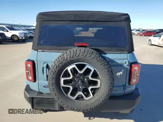 2022 Ford Bronco with VIN 1FMDE5DH6NLB13372, listed as a Copart auction lot 81352003 with 19,783 mi miles and Salvage title. Bid and sale history available at DreamBid. Image 6.