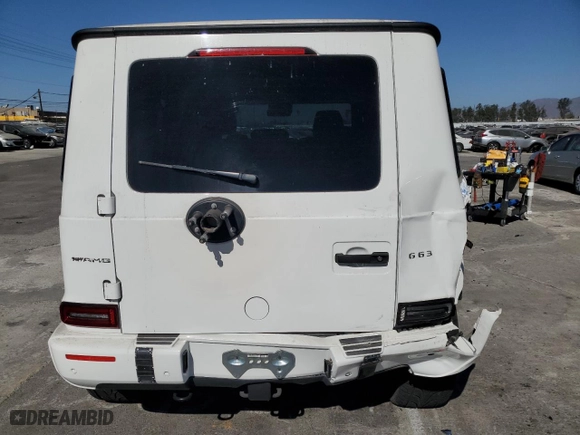2020 Mercedes-Benz G-Class AMG G 63 with VIN WDCYC7HJ9LX336882, listed as a Copart auction lot 69331624 with NaN miles and Salvage Title. Bid and sale history available at carsss.com. Image 6.