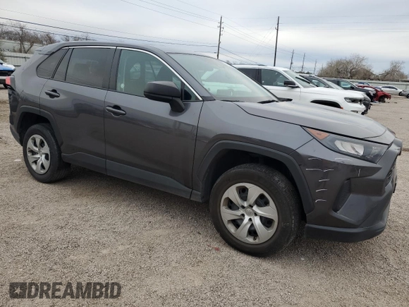 2022 Toyota RAV4 LE with VIN 2T3F1RFVXNC288340, listed as a Copart auction lot 46491755 with 108,508 mi miles and Non Repairable. Bid and sale history available at carsss.com. Image 4.
