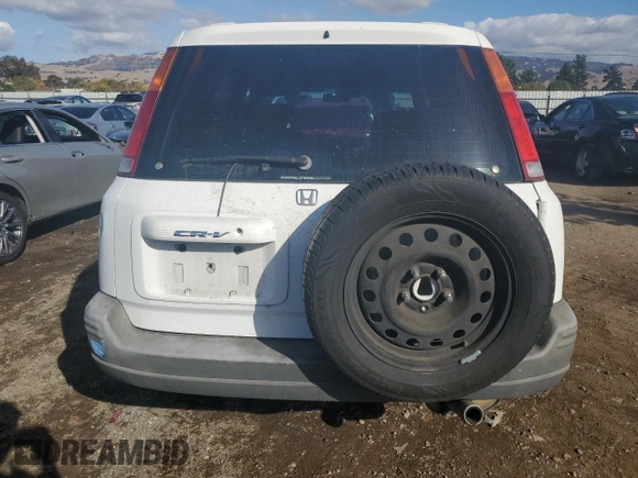 2001 Honda CR-V EX with VIN JHLRD18691C017442, listed as a Copart auction lot 80284544 with 199,321 mi miles and Clean Title. Bid and sale history available at carsss.com. Image 6.