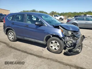 2014 Honda CR-V LX with VIN 2HKRM3H34EH537038, listed as a Copart auction lot 48542305 with 195,398 mi miles and Salvage Title. Bid and sale history available at carsss.com. Image 4.