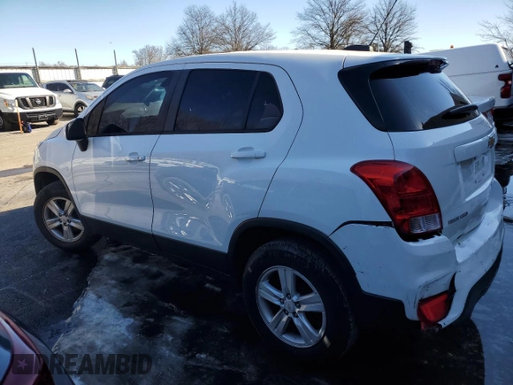 2017 Chevrolet Trax LS with VIN KL7CJNSB2HB165664, listed as a Copart auction lot 49135925 with 117,673 mi miles and Clean Title. Bid and sale history available at carsss.com. Image 3.