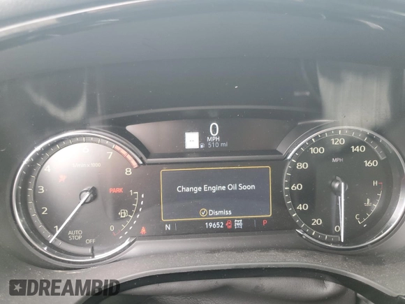 2021 Cadillac XT5 AWD Premium Luxury with VIN 1GYKNDRSXMZ103637, listed as a Copart auction lot 60472755 with 19,652 mi miles and Salvage title. Bid and sale history available at DreamBid. Image 9.