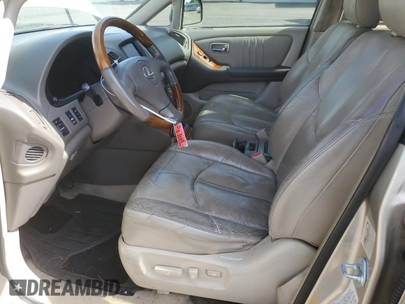 2003 Lexus RX 300 with VIN JTJHF10U030307714, listed as a Copart auction lot 69493314 with 272,189 mi miles and Salvage Title. Bid and sale history available at carsss.com. Image 7.