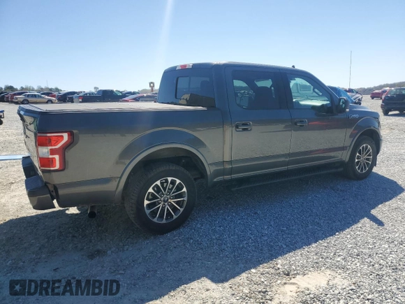 2020 Ford F-150 XL with VIN 1FTEW1CP5LFB12474, listed as a Copart auction lot 50031445 with 60,660 mi miles and Salvage Title. Bid and sale history available at carsss.com. Image 3.