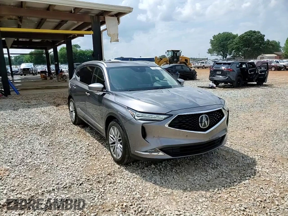 2024 Acura MDX Advance with VIN 5J8YE1H83RL034080, listed as a Copart auction lot 57680315 with 27,749 mi miles and Salvage title. Bid and sale history available at DreamBid. Image 14.