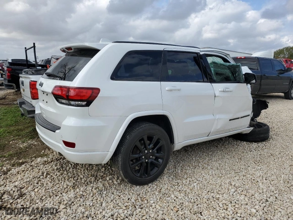 2022 Jeep Grand Cherokee WK Laredo X with VIN 1C4RJEAG5NC127233, listed as a Copart auction lot 84218524 with 0 mi miles and Salvage Title. Bid and sale history available at carsss.com. Image 3.