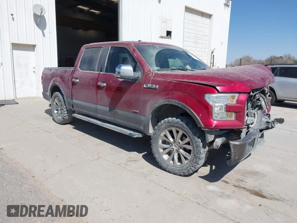 2016 Ford F-150 XL with VIN 1FTEW1CP9GKF45440, listed as a IAAI auction lot 41690985 with Not Provided miles and . Bid and sale history available at carsss.com. Image 1.