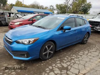 2021 Subaru Impreza Premium z VIN 4S3GTAV68M3715668, wystawiony jako Copart lot #78493164 z przebiegiem 94 987 mil mil oraz Szkoda całkowita • Salvage title. Historia ofert i sprzedaży dostępna na DreamBid. Obrazek 1.