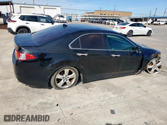 2010 Acura TSX with VIN JH4CU2F68AC023002, listed as a Copart auction lot 48956315 with 223,827 mi miles and Salvage Title. Bid and sale history available at carsss.com. Image 3.