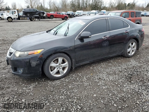 2010 Acura TSX with VIN JH4CU2F6XAC004063, listed as a Copart auction lot 48723635 with 157,256 mi miles and Salvage Title. Bid and sale history available at carsss.com. Image 1.