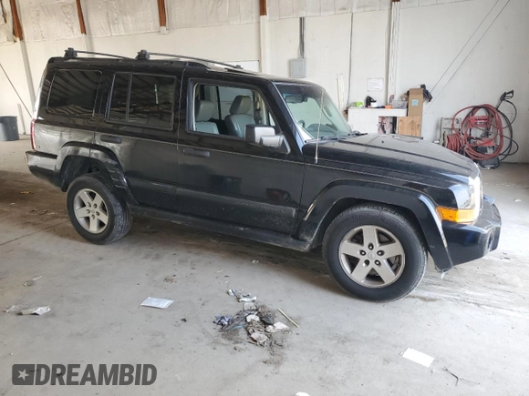 2006 Jeep Commander z VIN 1J8HG48N16C245802, wystawiony jako Copart lot #58683815 z przebiegiem 138 872 mil mil oraz Szkoda całkowita • Salvage title. Historia ofert i sprzedaży dostępna na DreamBid. Obrazek 4.