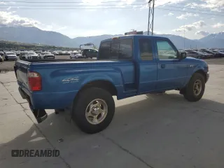 2001 Ford Ranger XL Fleet with VIN 1FTZR15E71PB74700, listed as a Copart auction lot 53875365 with 150,376 mi miles and Salvage Title. Bid and sale history available at carsss.com. Image 3.