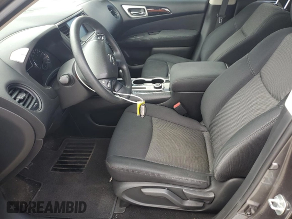 2017 Nissan Pathfinder SV с VIN 5N1DR2MM5HC692830, выставлен на аукционе Copart как лот 61478545 с пробегом 95 162 миль миль и Списание • Salvage title. История ставок и продаж доступна на DreamBid. Изображение 7.