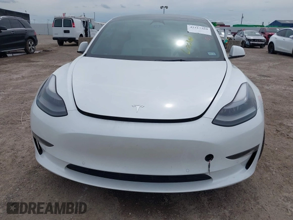 2022 Tesla Model 3 Long Range z VIN 5YJ3E1EB7NF241075, wystawiony jako IAAI lot #42217269 z przebiegiem 28 856 mil mil oraz . Historia ofert i sprzedaży dostępna na DreamBid. Obrazek 6.