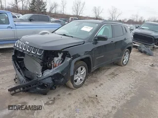 2022 Jeep Compass Latitude with VIN 3C4NJDBB9NT216660, listed as a IAAI auction lot 41505717 with 23,605 mi miles and . Bid and sale history available at DreamBid. Image 17.