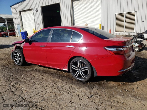 2017 Honda Accord Sedan Sport with VIN 1HGCR2F53HA273930, listed as a Copart auction lot 52226455 with 148,045 mi miles and Salvage Title. Bid and sale history available at carsss.com. Image 2.