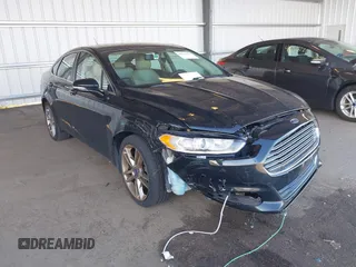 2014 Ford Fusion Titanium with VIN 3FA6P0K97ER328482, listed as a IAAI auction lot 40252350 with 137,128 mi miles. Bid and sale history available at carsss.com. Image 1.