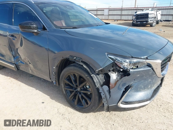 2022 Mazda CX-9 Grand Touring with VIN JM3TCBDY6N0613996, listed as a IAAI auction lot 41018105 with 58,110 mi miles. Bid and sale history available at carsss.com. Image 17.